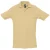 SOLS Heren Lente II Korte Mouw Zwaarlijvig Poloshirt (Zand)