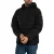 Weekend Offender LA Guardia Gewatteerde Jas, Zwart