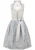 STOCKERPOINT Dirndl ‘Flavia’  lichtblauw / taupe