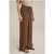 We Fashion Trouser Dark Brown
