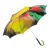 Doppler Manufaktur Paraplu ‘Elegance AC Boheme’  geel / jade groen / rood / zwart