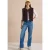 Teddy-vest met softshell-details