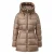 Verwarmde Donsjas met Satijnen Details en Elastische Ceinture Dames COMMA