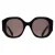 Chloe Ronde Vrouwen Zwart Grijs CH0234S