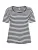 SHEEGO Shirt  zwart / wit
