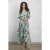 DIDI Dress Jazzy Ocean Green Reflection Print
