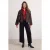 TRENDYOLMİLLA Dames Zwart Effen Culotte Hoge taille Jeans