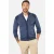 Babista katoenen gebreid vest Plus Size – blauw