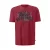 T-shirt met print aan de voorkant rechte onderkant QS