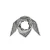 VILA triangle scarf VICALLIS grijs