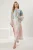 Trendyol Modest Dames Roze Bloemen Maxi Lang Casual A-lijn Modest Jurken