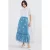 Geprinte Maxi Rok met Bloemenmotief