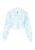IZIA Tussenjas  aqua / wit