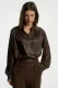 Aaiko Liv Pes 516 Blouse 191012 Dark Mocha