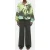 Closed Half Button Hoodie Primary Yellow