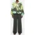 Closed Half Button Hoodie Primary Yellow