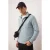TRENDYOL MAN Heren Groen Effen Lang Regular fit Sweatshirts