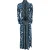 Diane Von Furstenberg Joshua maxi-jurk met bloemenprint in blauw polyester