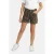 Cars skinny regular waist casual short met panterprint bruin