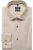 OLYMP Luxor Performance Climate Control Overhemd lichtbruin, Effen