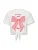 Only Mini Shirt ‘KMGIDA’  rosa / donkerrood / wit