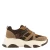 Graceland chunky imitatieleren sneakers – bruin