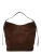 Zadig & Voltaire Schoudertas ‘JANE’  chocoladebruin / zwart