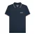Lambretta Heren SS25 Twin Tip Poloshirt (NAVY/BLAUW)
