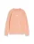 TOM TAILOR Sweatshirt  zalm roze / wit