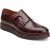 Base London Knight Leren Heren Bruin Dubbele Monk Schoenen