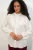 Lange Geweven Shirt Met Mandarin Kraag