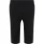 Urban Classics Meisjesfietsbroek met hoge taille (Zwart)