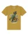 watabout.kids Shirt ‘T-Rex Fahrrad’  beige / oker / groen / zwart