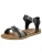 Blowfish Malibu Sandalen met riem  antraciet / zwart