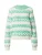 TOPSHOP Trui  groen / wolwit