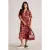White Stuff Naya Jersey Dress Pink Print