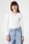 Gebroken witte longsleeve