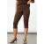 SisterS Point slim fit capribroek – bruin