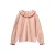 Copenhagen Colors rechtvallende longsleeve met ruches – roze