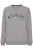 Oxmo Sweatshirt ‘Coleen’  grijs gemêleerd / zwart / wit