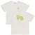 LEVV Little T-shirt met backprint wit