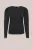 WE Fashion – Dames T-shirt met glittergaren – Zwart –