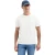 No Excess T-shirt crewneck solid jacquard white