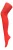 Dames 80 denier ondoorzichtige effen gekleurde panty’s – Vuur Rood