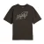 Levis Dames/Dames boyfriend T-shirt met grafische print (Zwart)