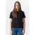 Leah Loose T-shirt – Zwart