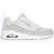Skechers Dames Uno Stand On Air Suède Sneakers (Grijs/Lichtblauw)