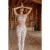 Louise Misha Yoga Bra Satnam Cream Indian Flowers