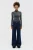 BENU Dames Donkerblauwe Wide Leg Jeans