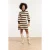 Smashed Lemon 25736 – gebreide jurk met golvend patroon |
